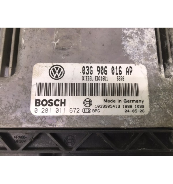 Блок управления двигателем бу для Volkswagen Golf 5 2.0 TDi,  2004 г. бу контрактные купить в Спб