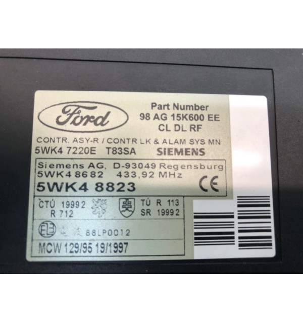 Блок комфорта бу для Ford Focus 1 1.8 i,  2001 г. бу контрактные купить в Спб