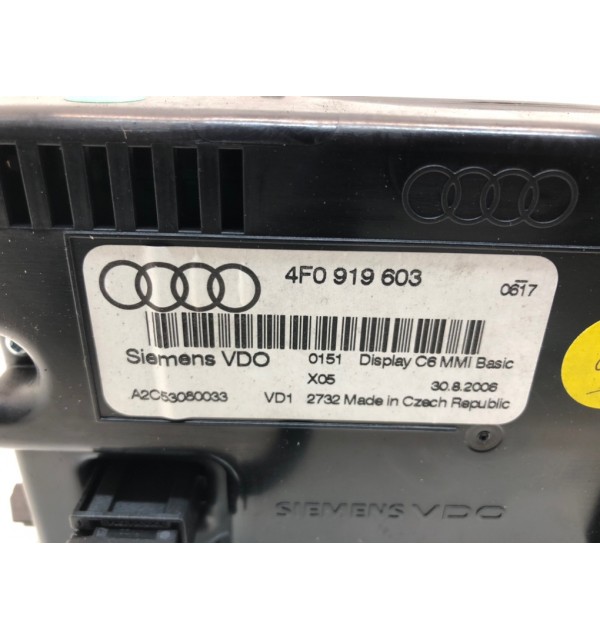 Дисплей бу для Audi A6 C6 2.0 TDi,  2006 г. бу контрактные купить в Спб