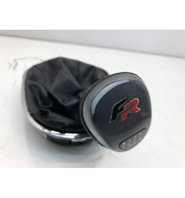 Ручка кулисы КПП бу для Seat Leon  2.0 TDi,  2008 г. бу контрактные купить в Спб