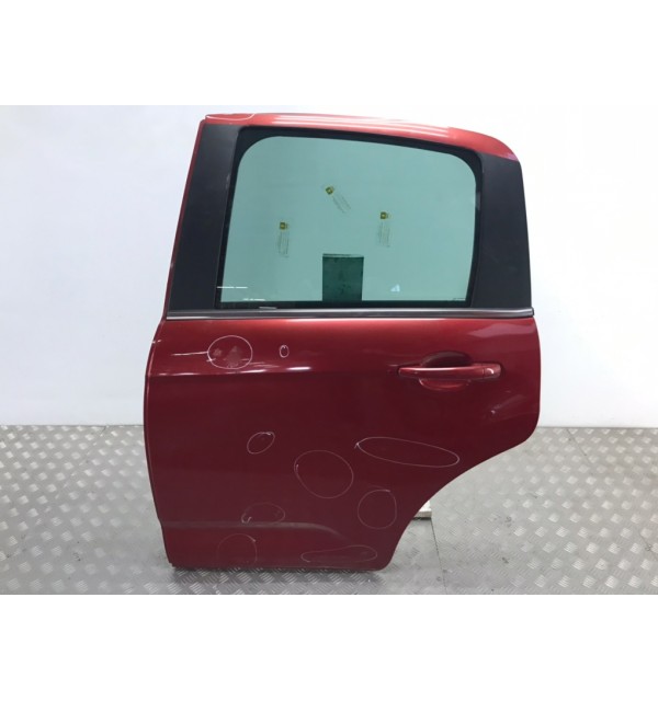 Дверь задняя левая бу для Citroen C3  1.4 HDi,  2010 г. бу контрактные купить в Спб