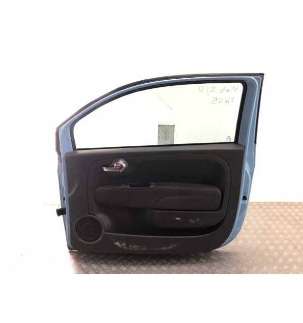 Дверь передняя правая бу для Fiat 500  1.2 i,  2013 г. бу контрактные купить в Спб