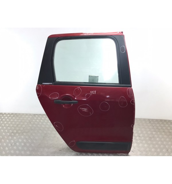 Дверь задняя правая бу для Citroen C3 Picasso  1.6 HDi,  2010 г. бу контрактные купить в Спб