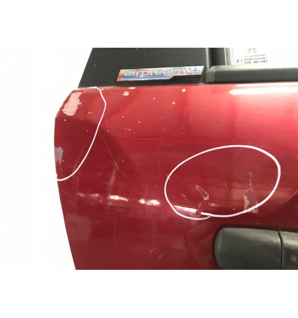 Дверь задняя правая бу для Citroen C3 Picasso  1.6 HDi,  2010 г. бу контрактные купить в Спб