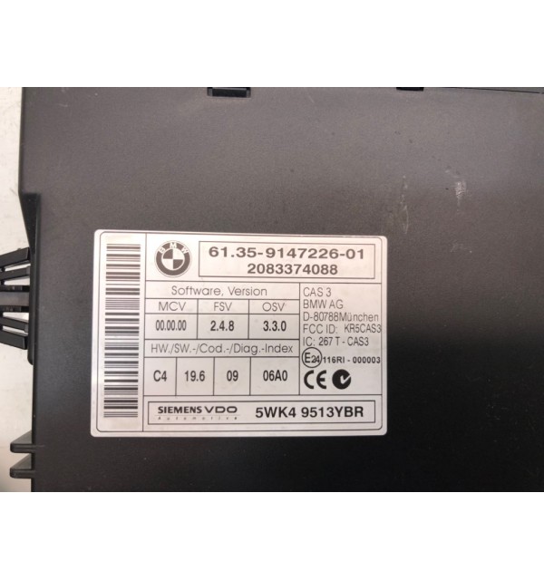 Замок зажигания бу для BMW 3 E90/E91/E92/E93 2.0 TD,  2009 г. бу контрактные купить в Спб