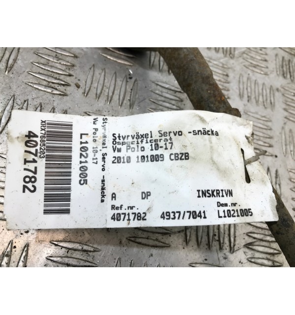 Рулевая рейка бу для Volkswagen Polo  1.2 TSI,  2012 г. бу контрактные купить в Спб