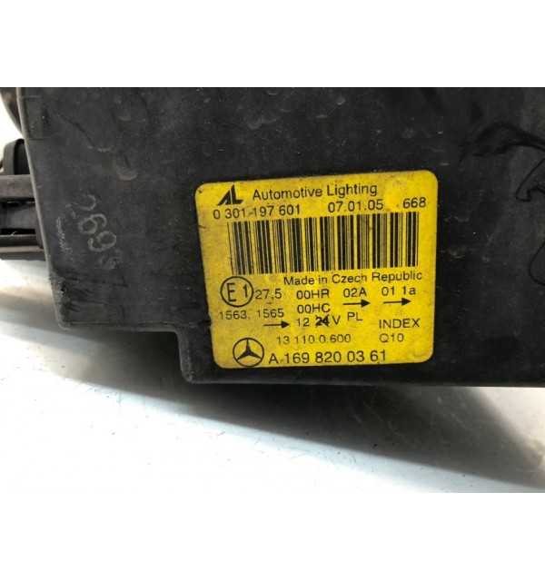 Фара правая бу для Mercedes A W169 2.0 CDi,  2005 г. бу контрактные купить в Спб