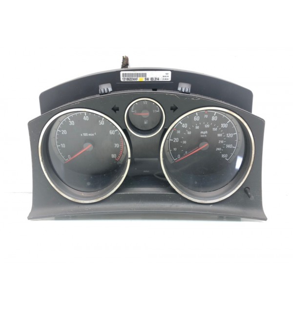 Щиток приборов (приборная панель) бу для Opel Astra H 1.6 i,  2004 г. бу контрактные купить в Спб