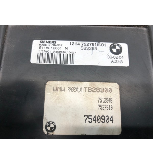 Блок управления двигателем бу для Mini One R50 1.6 i,  2004 г. бу контрактные купить в Спб