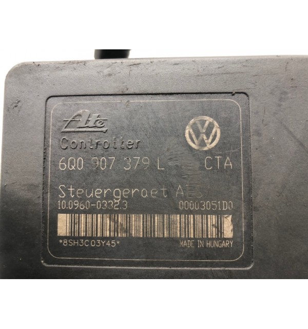 Блок ABS бу для Volkswagen Polo 4 1.4 i,  2003 г. бу контрактные купить в Спб