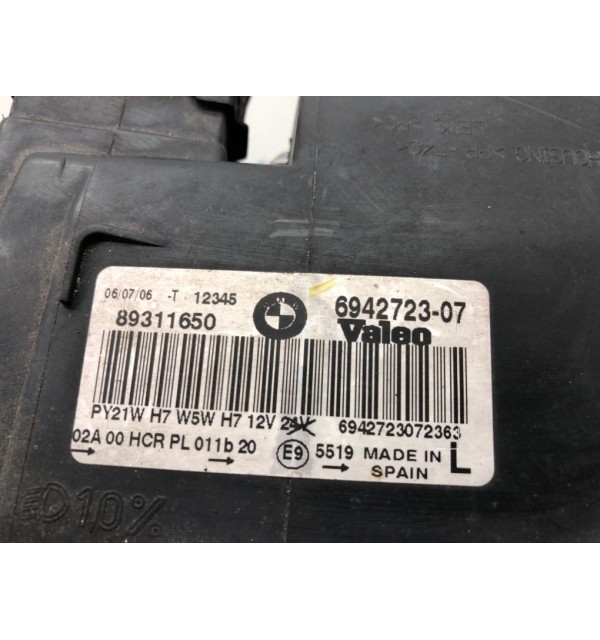 Фара левая бу для BMW 3 E90/E91/E92/E93 2.0 i,  2006 г. бу контрактные купить в Спб
