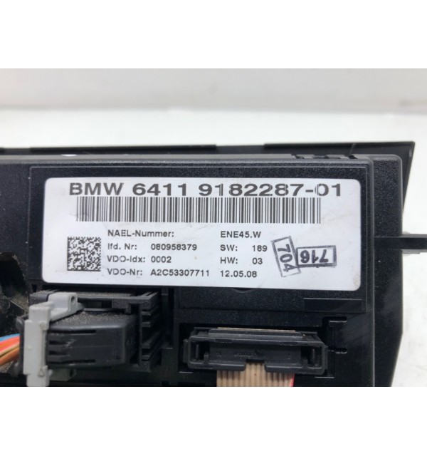 Блок управления печки/климат-контроля бу для BMW 3 E90/E91/E92/E93 2.0 TD,  2008 г. бу контрактные купить в Спб