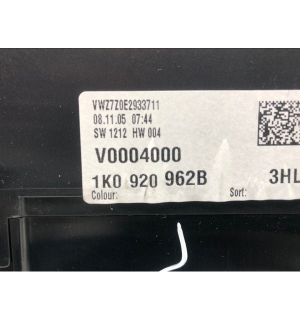 Щиток приборов (приборная панель) бу для Volkswagen Jetta  2.0 TDi,  2005 г. бу контрактные купить в Спб