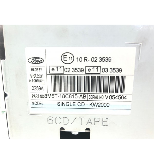 Магнитола бу для Ford Focus 2 1.6 i,  2008 г. бу контрактные купить в Спб