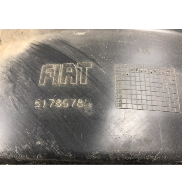 Защита арок передняя правая (подкрылок) бу для Fiat 500  1.3 JTD,  2008 г. бу контрактные купить в Спб