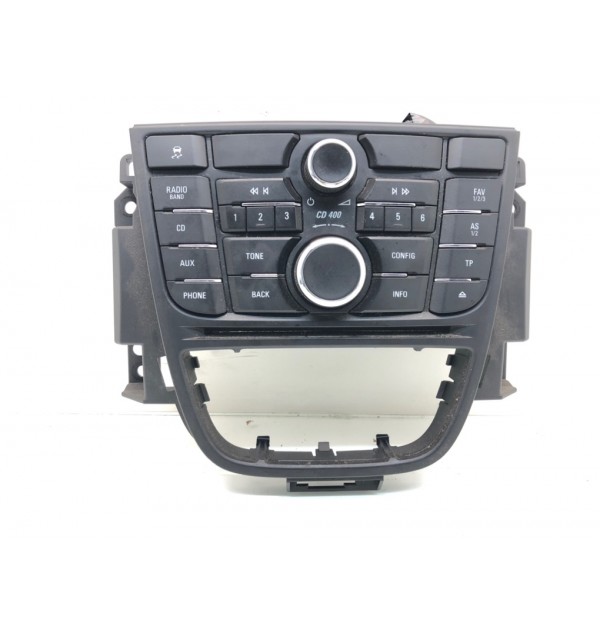 Блок управления магнитолой бу для Opel Astra J 1.4 Ti,  2012 г. бу контрактные купить в Спб