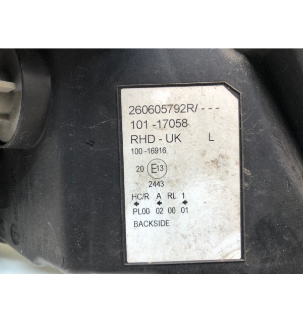 Фара левая бу для Renault Kangoo  1.5 DCi,  2009 г. бу контрактные купить в Спб