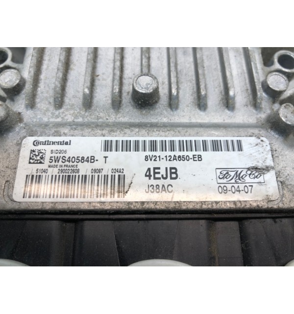 Блок управления двигателем бу для Ford Fiesta  1.4 TDCi,  2009 г. бу контрактные купить в Спб