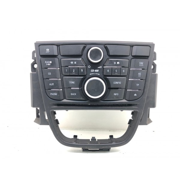 Блок управления магнитолой бу для Opel Astra J 1.4 i,  2010 г. бу контрактные купить в Спб