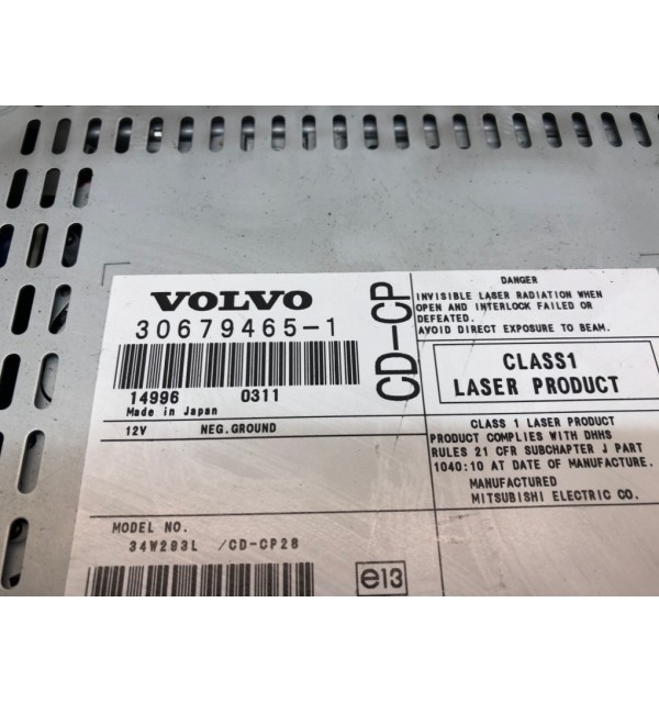 Магнитола бу для Volvo XC90  2.4 D5,  2003 г. бу контрактные купить в Спб