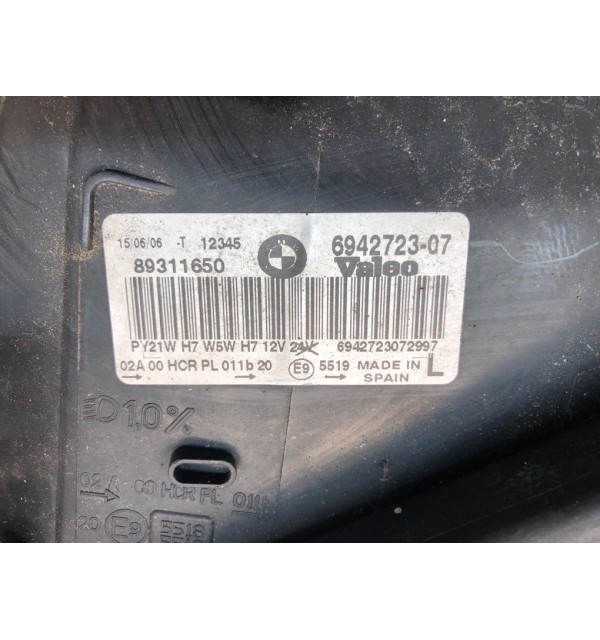 Фара левая бу для BMW 3 E90/E91/E92/E93 2.0 i,  2006 г. бу контрактные купить в Спб