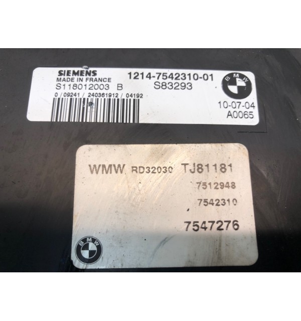 Блок управления двигателем бу для Mini One R50 1.6 i,  2004 г. бу контрактные купить в Спб