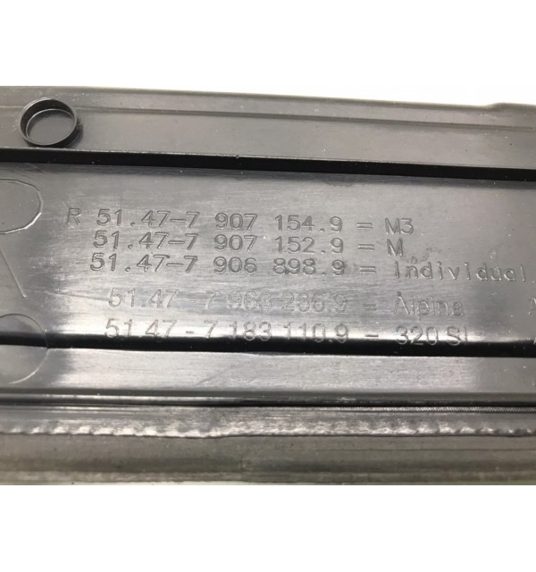 Накладка на порог бу для BMW 3 E90/E91/E92/E93 2.0 TD,  2008 г. бу контрактные купить в Спб