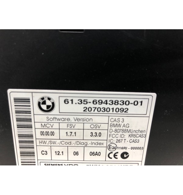 Блок комфорта бу для BMW 3 E90/E91/E92/E93 2.0 TD,  2007 г. бу контрактные купить в Спб