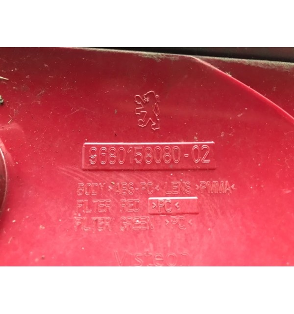 Фонарь задний левый бу для Peugeot 207  1.4 i,  2010 г. бу контрактные купить в Спб
