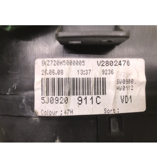 Щиток приборов (приборная панель) бу для Skoda Fabia 2 1.9 TDi,  2008 г. бу контрактные купить в Спб