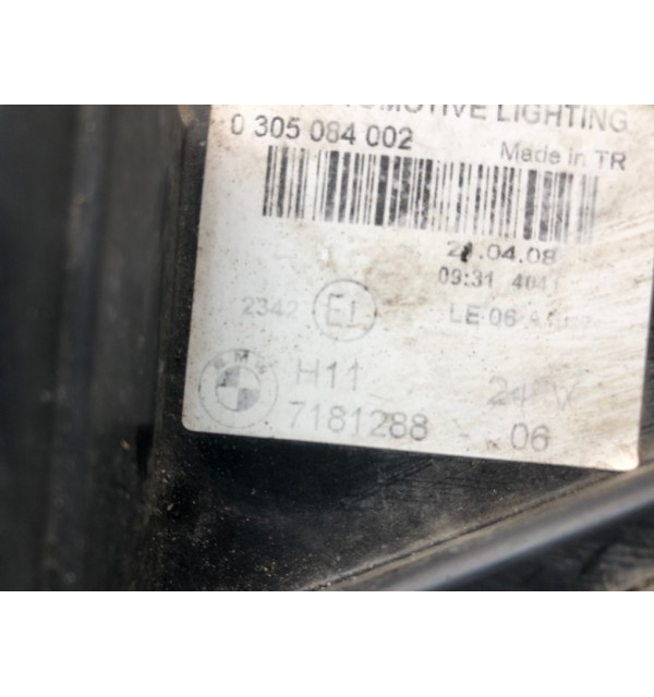 Фара противотуманная правая бу для BMW 1 E87/E81/E82/E88 1.6 i,  2008 г. бу контрактные купить в Спб
