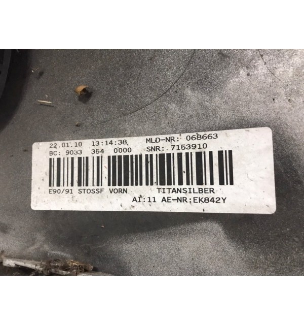 Бампер передний бу для BMW 3 E90/E91/E92/E93 2.0 TD,  2010 г. бу контрактные купить в Спб