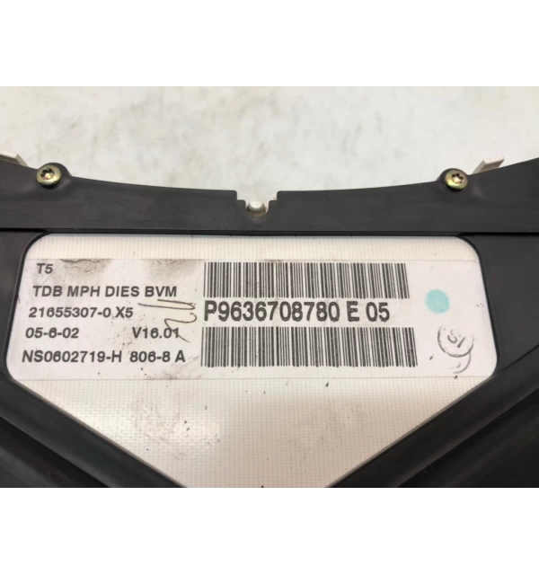 Щиток приборов (приборная панель) бу для Peugeot 307  2.0 HDi,  2002 г. бу контрактные купить в Спб
