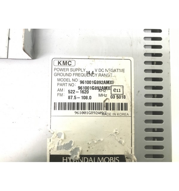 Магнитола бу для Kia Rio  1.4 i,  2011 г. бу контрактные купить в Спб