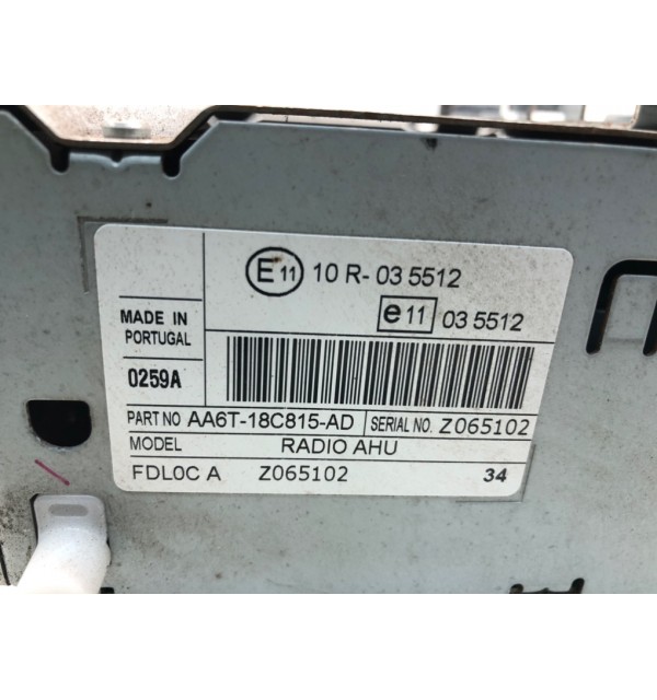 Магнитола бу для Ford Fiesta 6 1.4 i,  2010 г. бу контрактные купить в Спб
