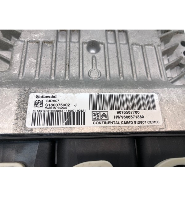 Блок управления двигателем бу для Citroen C4 Picasso  1.6 HDi,  2011 г. бу контрактные купить в Спб