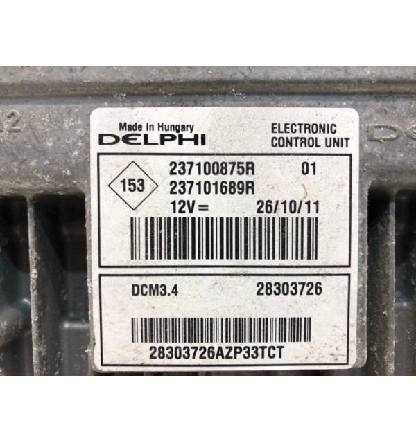 Блок управления двигателем бу для Nissan Note E11 1.5 DCi,  2012 г. бу контрактные купить в Спб