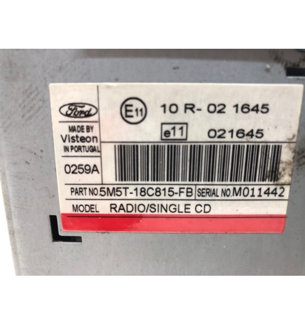 Магнитола бу для Ford C-Max  1.8 TDCi,  2007 г. бу контрактные купить в Спб