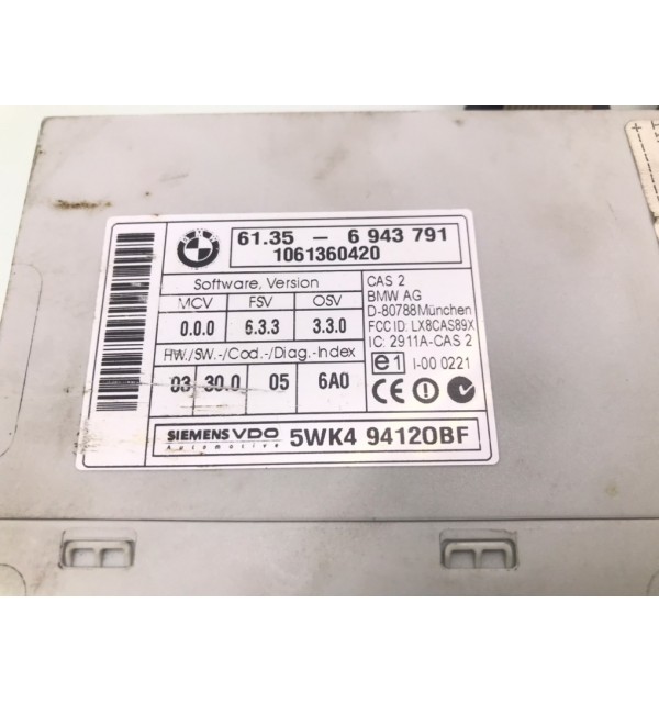 Блок комфорта бу для BMW 5 E60/E61 3.0 TD,  2006 г. бу контрактные купить в Спб