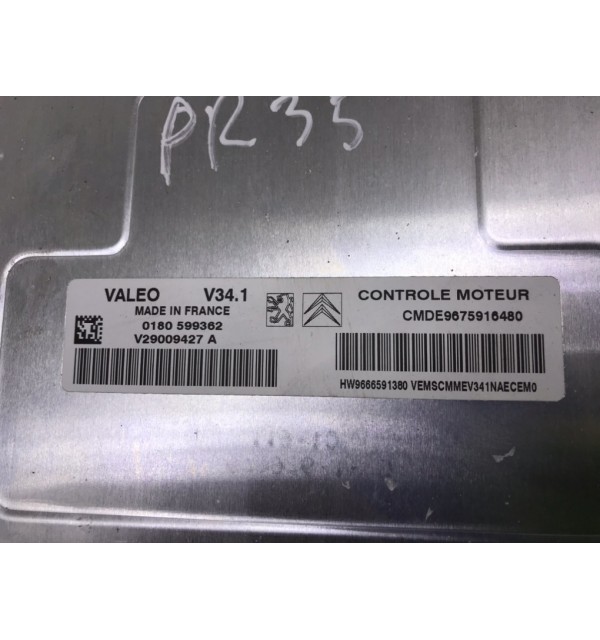 Блок управления двигателем бу для Peugeot 207  1.4 i,  2010 г. бу контрактные купить в Спб