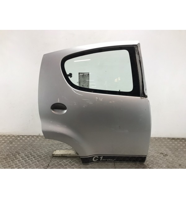Дверь задняя правая бу для Citroen C1  1.0 i,  2007 г. бу контрактные купить в Спб