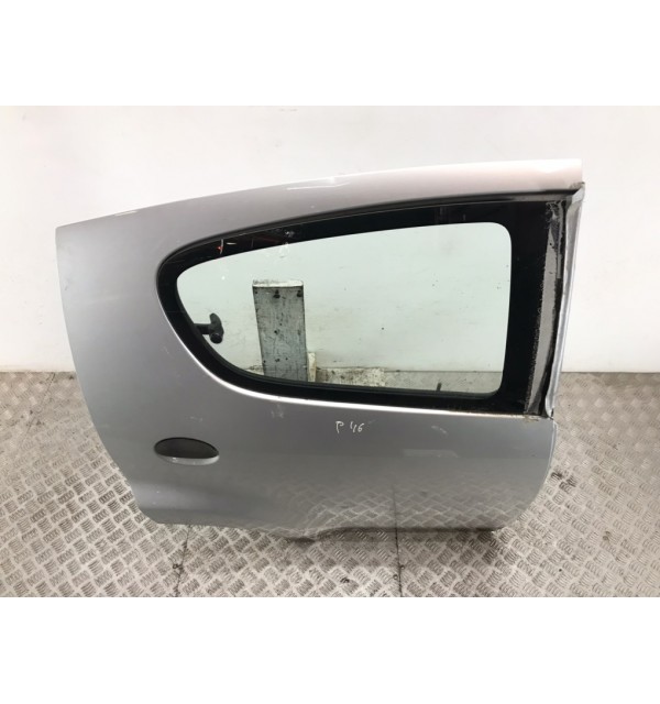 Дверь задняя правая бу для Citroen C1  1.0 i,  2007 г. бу контрактные купить в Спб