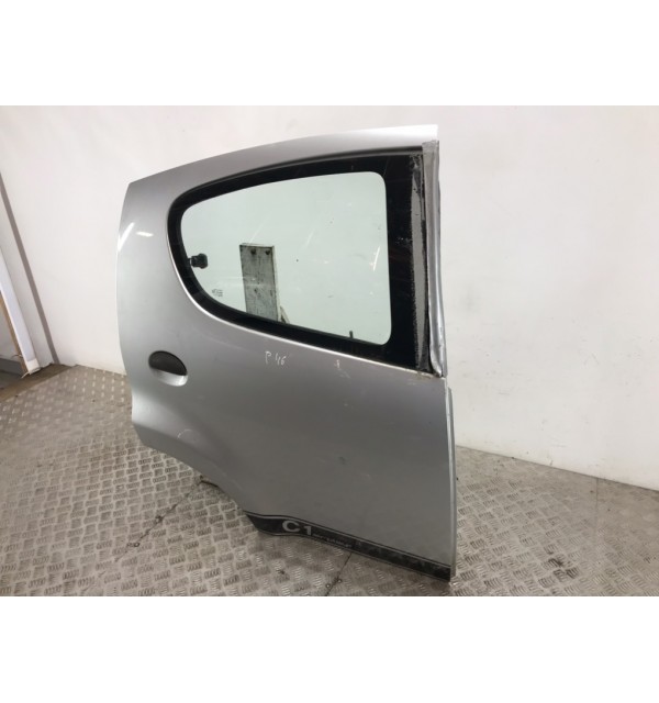 Дверь задняя правая бу для Citroen C1  1.0 i,  2007 г. бу контрактные купить в Спб