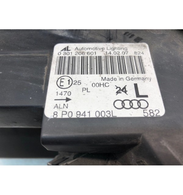 Фара левая бу для Audi A3 8P 1.6 FSI,  2007 г. бу контрактные купить в Спб