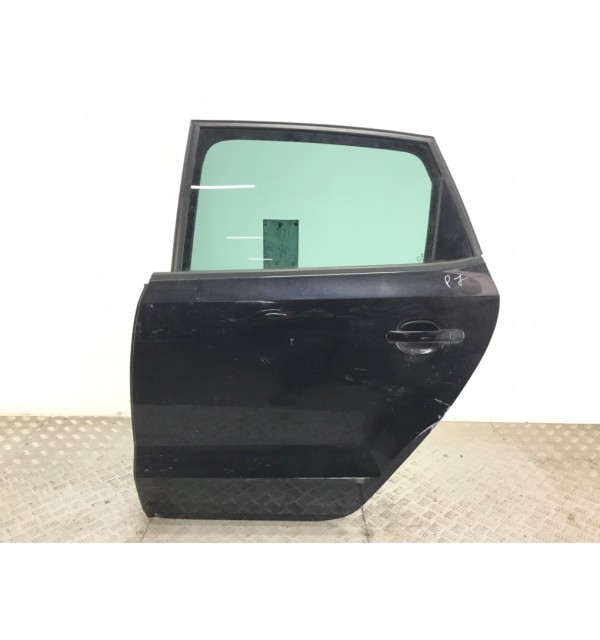 Дверь задняя левая бу для Volkswagen Polo 5 1.2 TDi,  2011 г. бу контрактные купить в Спб