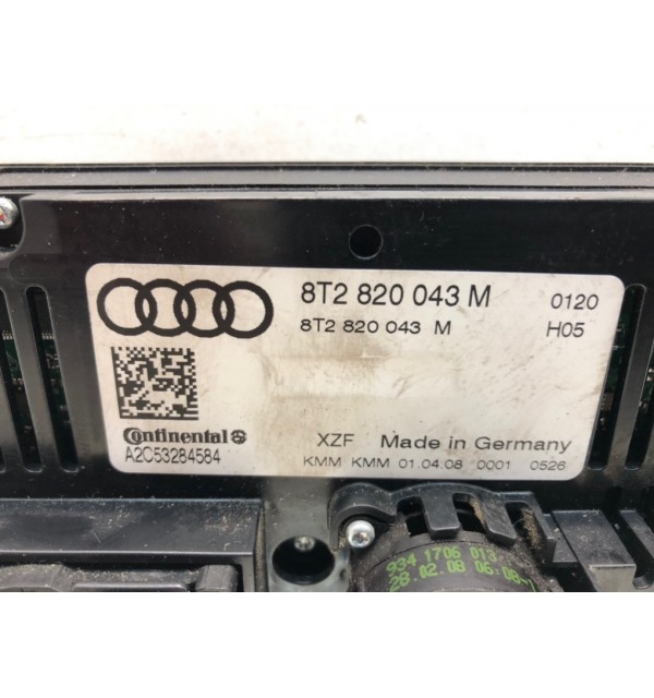 Блок управления печки/климат-контроля бу для Audi A4 B8 2.0 TDi,  2008 г. бу контрактные купить в Спб