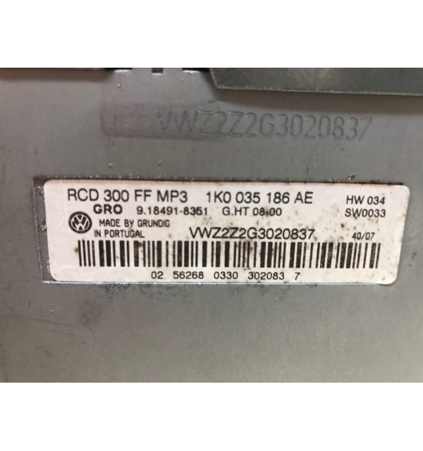 Магнитола бу для Volkswagen EOS  2.0 TDi,  2007 г. бу контрактные купить в Спб