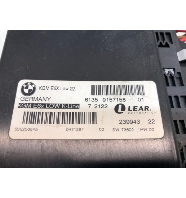 Блок комфорта бу для BMW 5 E60/E61 2.0 TD,  2007 г. бу контрактные купить в Спб