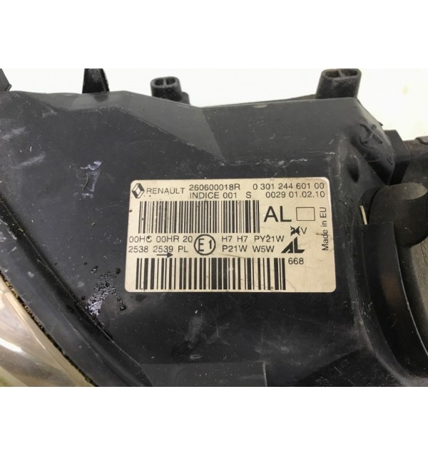 Фара левая бу для Renault Megane 3 1.5 DCi,  2010 г. бу контрактные купить в Спб