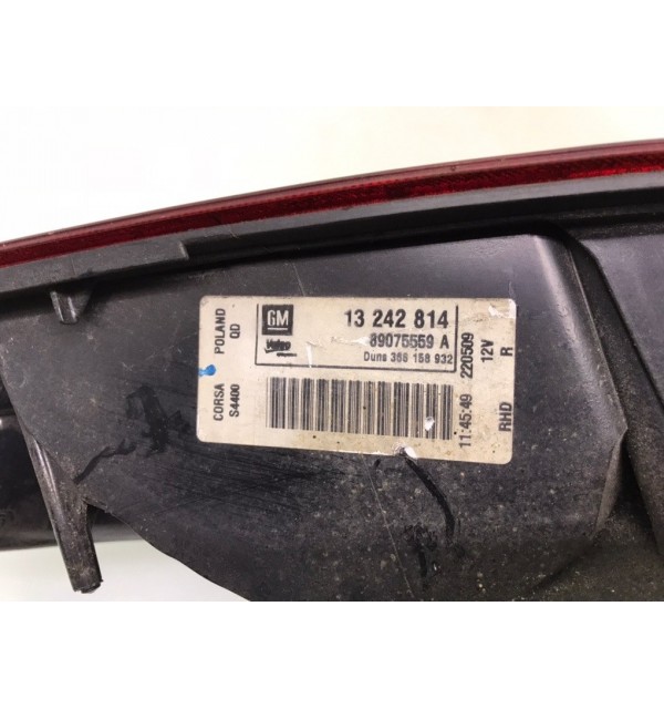 Фонарь задний правый бу для Opel Corsa D 1.4 i,  2009 г. бу контрактные купить в Спб